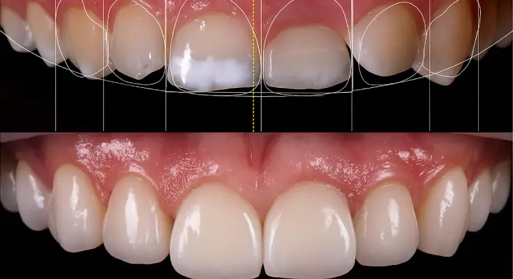 Smile design layout