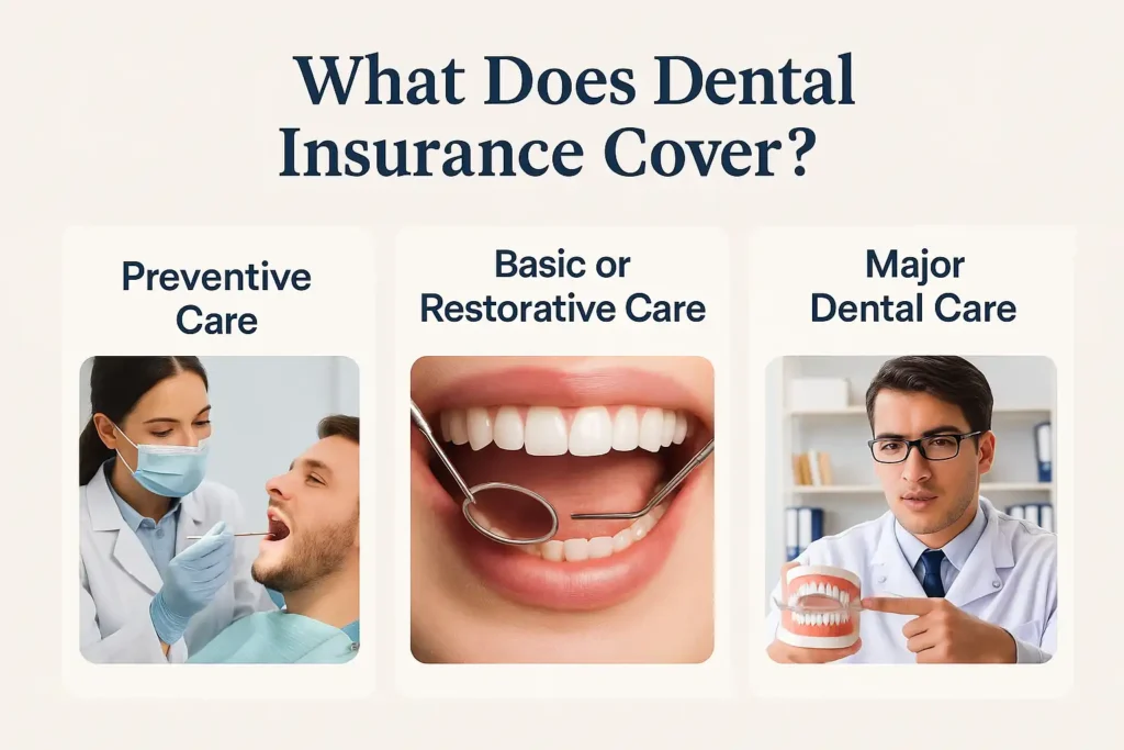 What dental insurance cover
