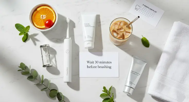 Best habits for teeth white