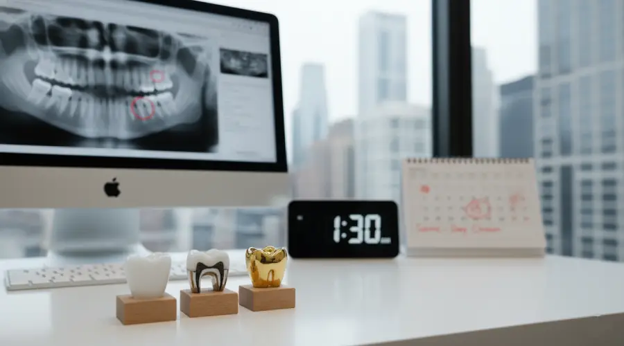 Dental crown materials