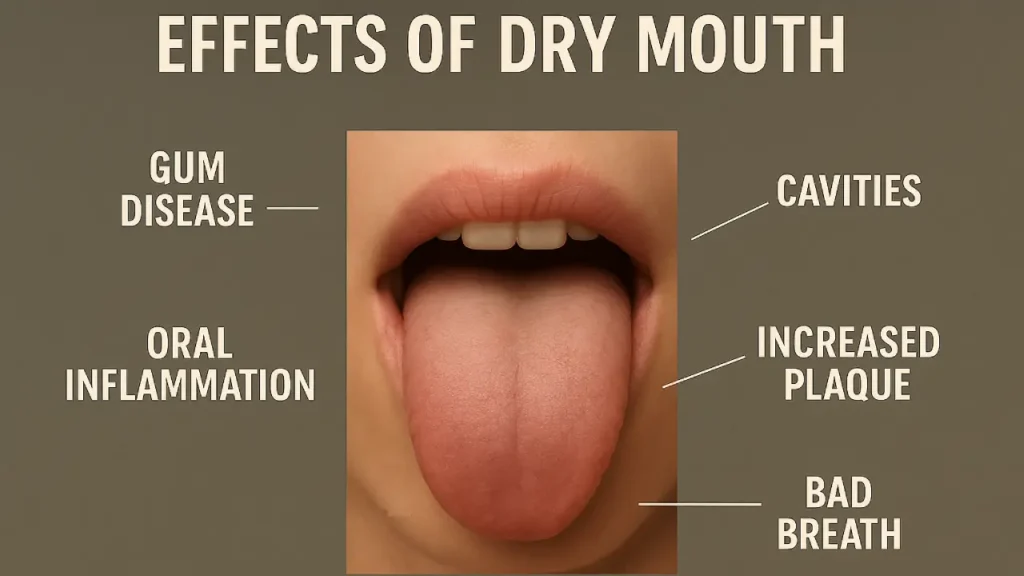 Effects of dry mouth